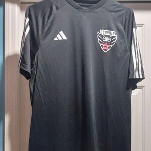 Adidas DC United Black Training Jersey